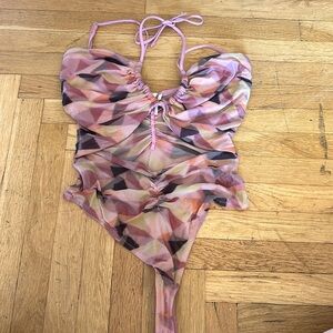 Out From Under cutout body suit